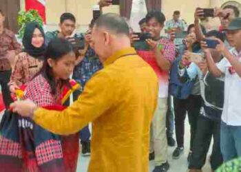 Ikuti Porpov Kepri Tahun 2022,114 Atilit Natuna Secara Resmi Dilepas Bupati Wan Siswandi