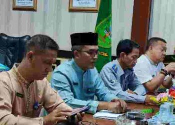 Sebelum Kedatangan Menteri PPN/Kepala Bapenas Sekda Natuna Gelar Rapat Persiapan Penyambutan
