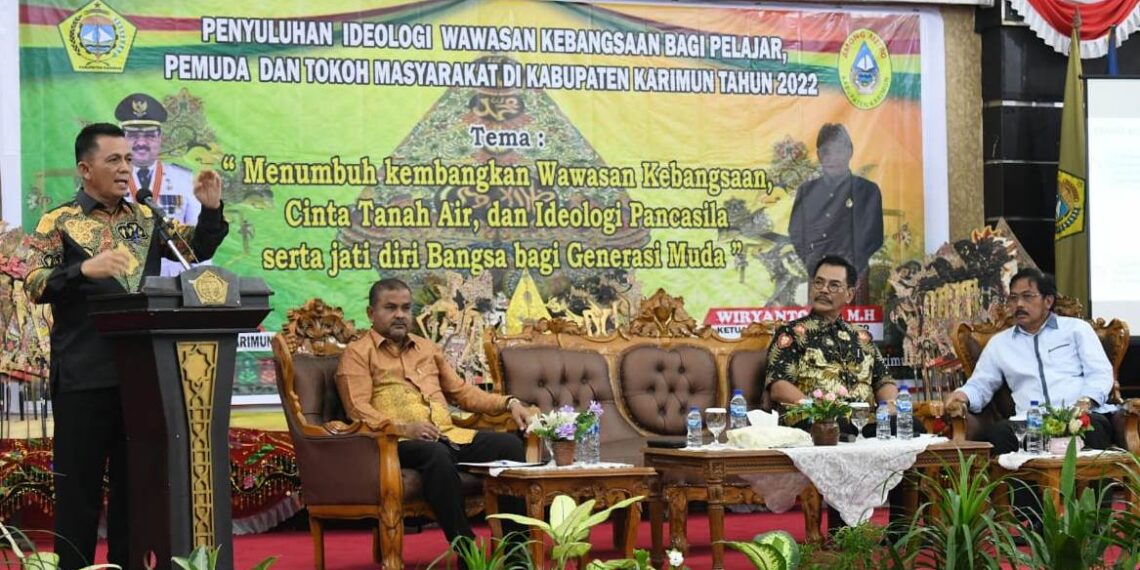 Penyuluhan Ideologi Wawasan Kebangsaan Gubernur Harapkan Pelajar Jangan Terjebak Pergaulan Yang Salah
