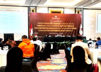 KPU Provinsi Kepri Gelar Sosilisasi PKPU No 7 Tahun 2022 di Gedung TCC Hotel Aston Tanjungpinang