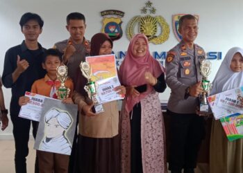 Peringati hari pahlawan Polsek Sicincin Gelar Lomba Melukis Tingkat SD