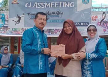 Manfaatkan Waktu Libur Class Meeting Di SMAN 1 LA Gelar Bebagai Perlombaan