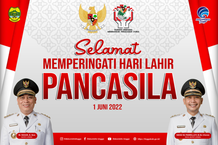 Pemkab Kabupaten Lingga Beri Ucapan Selamat Hari Sumpah Pemuda ke 94 Tahun 2022