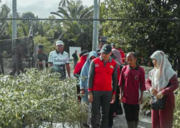 Wabup Natuna Hadiri Kegiatan Pencanangan Menanam dan Panen Cepat