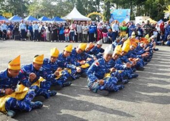 Lanud Raja Haji Fisabilillah Tampilkan 3 Tarian, hibur Masyarakat Kota Tanjungpinang.