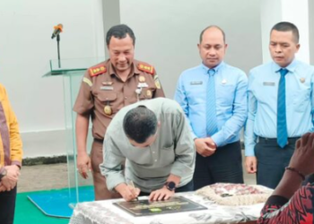 Bupati Natuna Resmikan Kantor Pengacara Negara Kejaksaan Natuna 