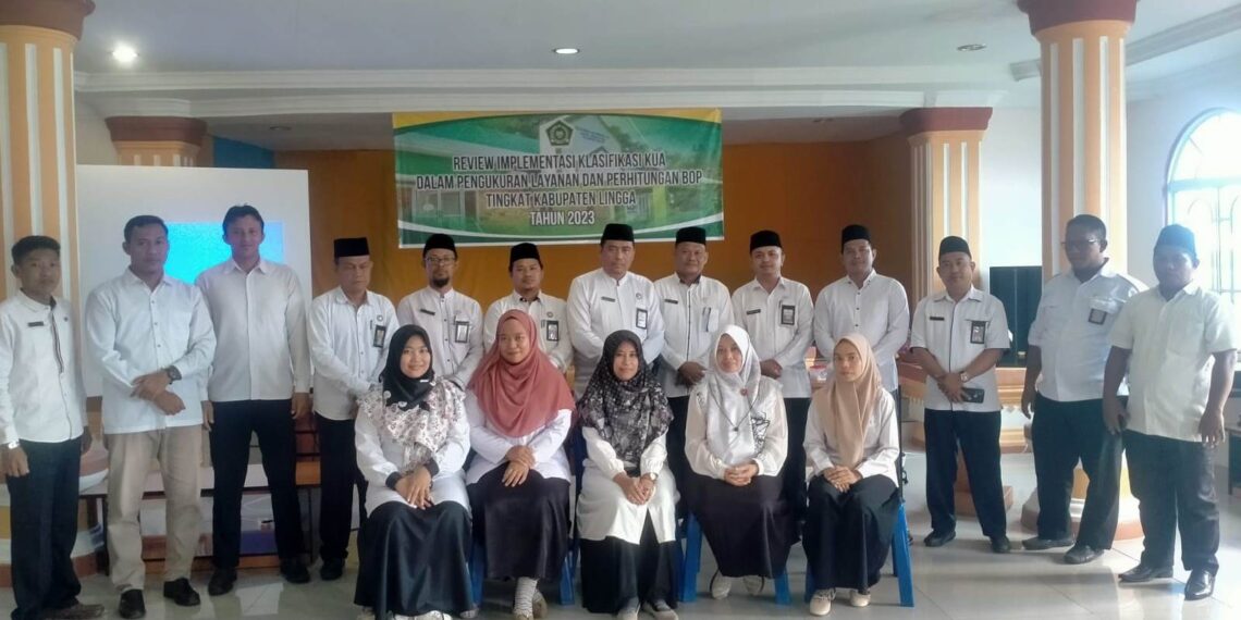 Kakan Kemenag Resmi Buka Acara Review Implementasi Klasifikasi