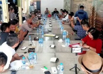 Upaya Jalin Kekompakan Group Jurnalis Bumi Sebalo Lakukan Koordinasi