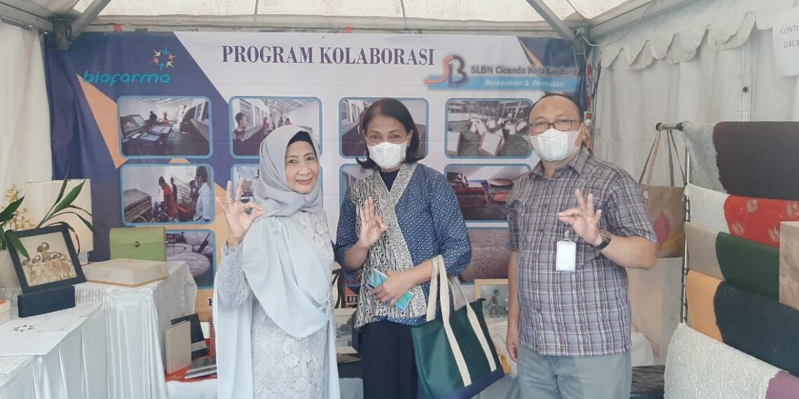 Konsisten Bio Farma Kembangkan Program Empowerment Lakukan Pembinaan Kelompok Difabel