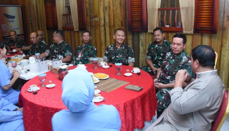 Panglima Komando Operasi Udara I Kunjungi Lanud Raja Haji Fisabilillah Tanjungpinang.