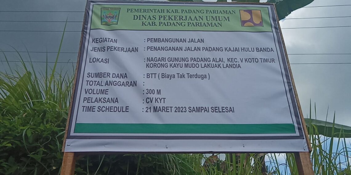 Bupati Suharti Bur Bangun Baru Jalan Pengganti Lakuak Landie Yang Putus