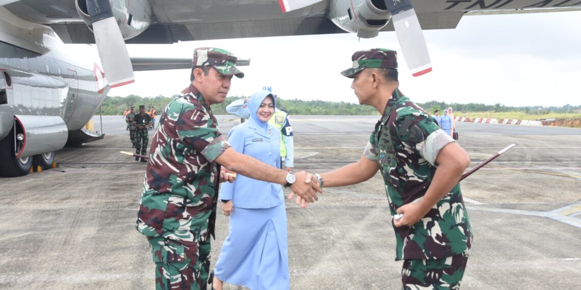 Panglima Komando Operasi Udara I Kunjungi Lanud Raja Haji Fisabilillah Tanjungpinang.