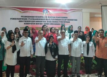 Cegah Penyalahgunaan dan Peredaran Narkotika, Bakesbangpol Bintan Gandeng Ormas Perempuan se Bintan