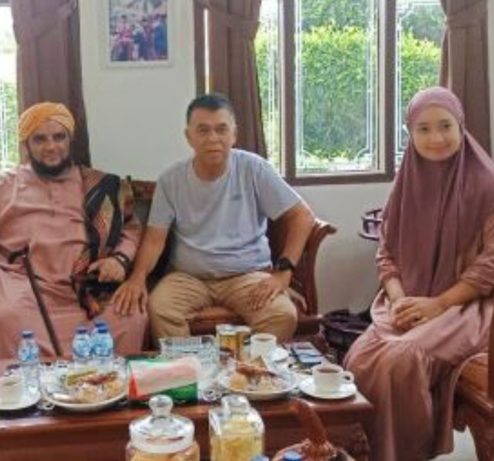Bupati Natuna Ajak  Ustadz DR Habib Muhammad Bin Husein, ke Rumah Pribadi Jln Pramuka