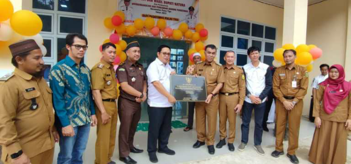 Ketua DPRD Natuna Harapkan Puskesmas Baru Diresmikan Dapat Beri Pelayanan  Semakin Baik Kepada Warga.