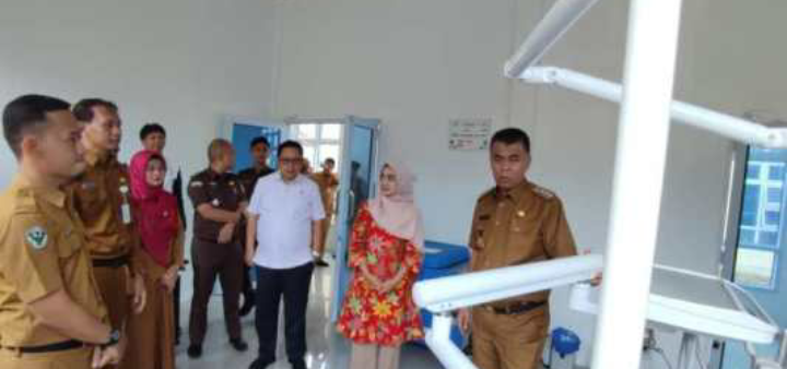 Ketua DPRD Natuna Harapkan Puskesmas Baru Diresmikan Dapat Beri Pelayanan  Semakin Baik Kepada Warga.