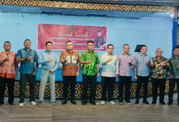 Ketua DPRD Natuna Sambut Kedatangan  Kejari Natuna Yang Baru