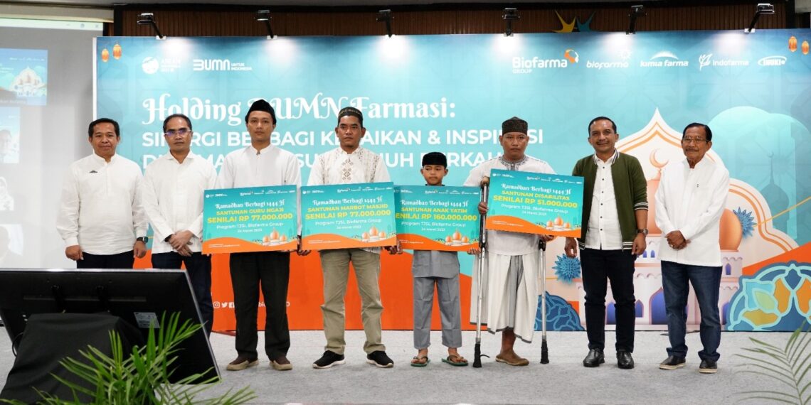 Holding BUMN Farmasi Sinergi Berbagi Kebaikan dan Inspirasi Pada Ramadhan 1444 H