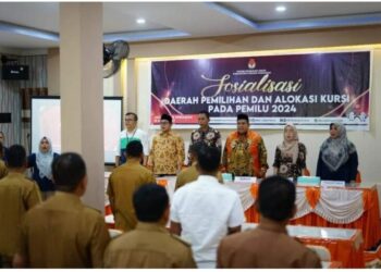 Bupati Padang Pariaman Apresiasi KPU Sosialisasi Penetapan Dapil dan Alokasi Kursi Pemilu 2024