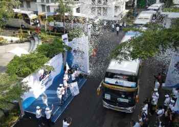 Mudik Gratis Bersama BUMN 2023, Biofarma Group Lepas 1.230 Orang Pemudik