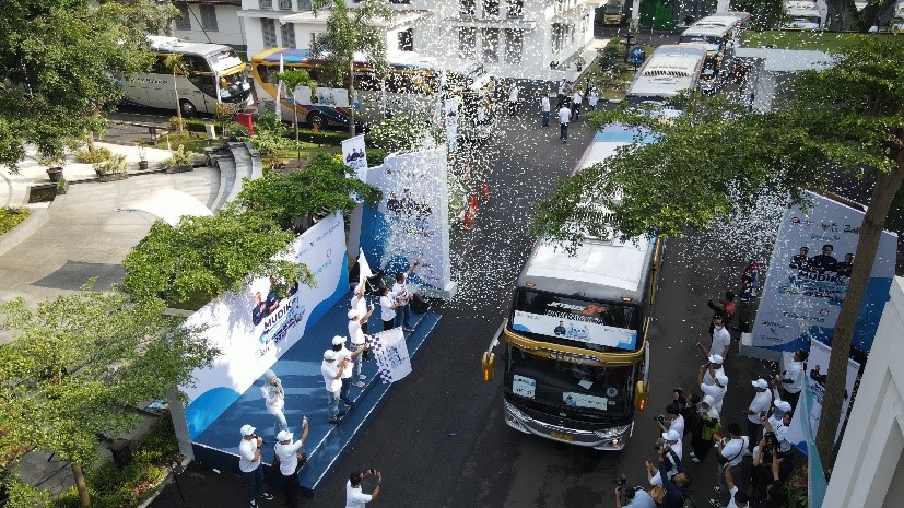 Mudik Gratis Bersama BUMN 2023, Biofarma Group Lepas 1.230 Orang Pemudik