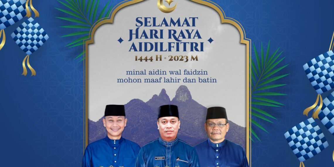 Pemkab Lingga Ucapkan Selamat Hari Raya Idulfitri 1444, H. Tahun 2023 M.