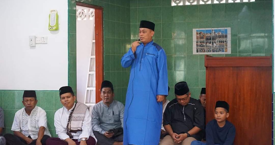 Bupati Lingga dan Rombongan Terus Laksanakan Safari Ramadhan di Kecamatan Singkep