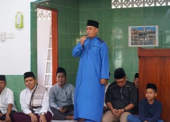 Bupati Lingga dan Rombongan Terus Laksanakan Safari Ramadhan di Kecamatan Singkep