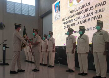 Ketum Resmi Lantik PPAD Provinsi Kepri Masabhakti 2022-2027