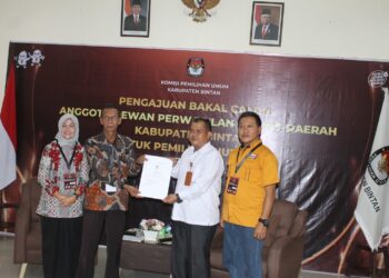 Partai Hanura Bintan Lebih Dulu Antarkan Bacaleknya Ke KPU