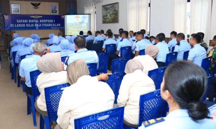 Tim Safari Bintal Koopsud I Berikan Ceramah Di Lanud Raja Haji Fisabilillah Upaya Wujudkan Mental Yang Tangguh