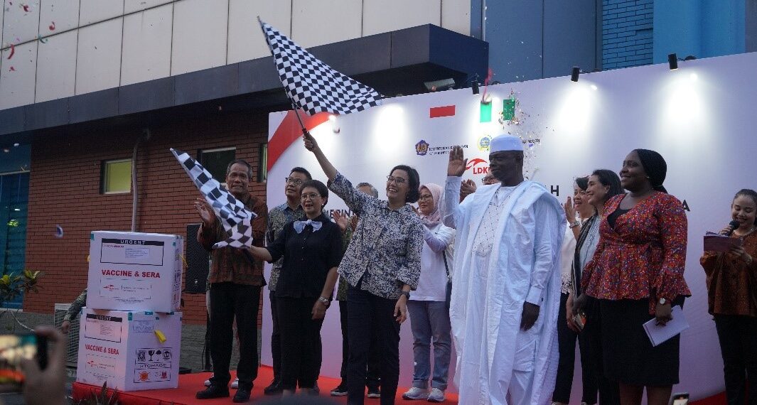 Dukung Ketahanan Kesehatan Dunia. Bio Farma Expor 1,5 juta Dosis Vaksin Pentavalen untuk Nigeria