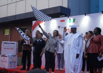 Dukung Ketahanan Kesehatan Dunia. Bio Farma Expor 1,5 juta Dosis Vaksin Pentavalen untuk Nigeria