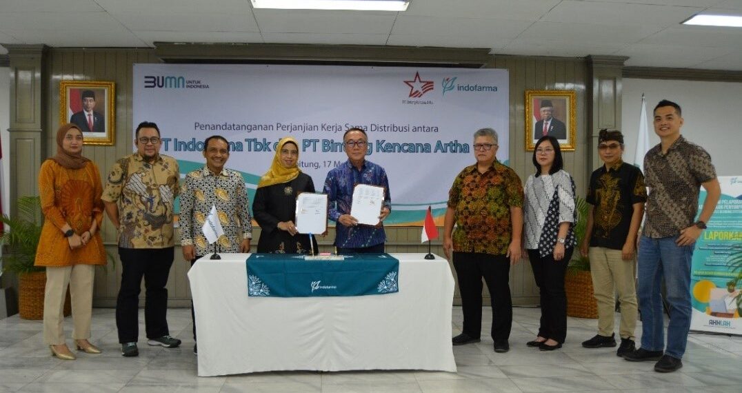 Tingkatkan Ketersediaan Produk Indofarma Kolaborasi Perkuat Jaringan Distribusi