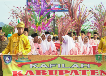 Bupati Dampingi Kafilah Natuna di STQ Kepri