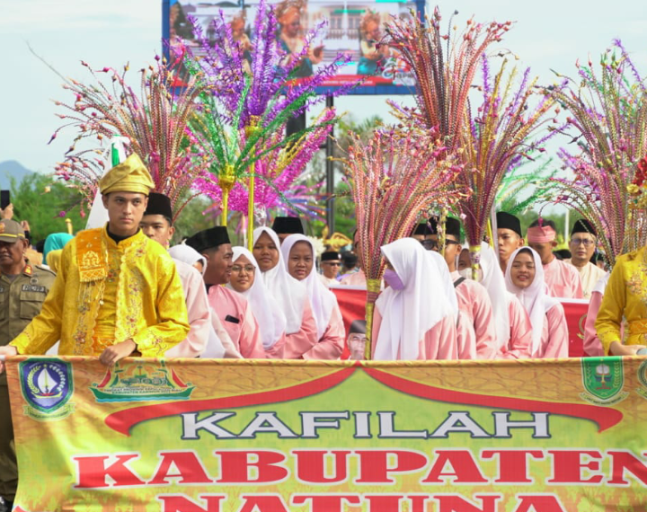 Bupati Dampingi Kafilah Natuna di STQ Kepri