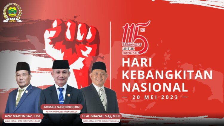 Segenap Anggota DPRD Lingga Ucapkan Hari Kebangkitan Nasional