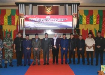 Paripurna DPRD Lingga Terima Surat Pengunduran Diri Jabatan Wakil Bupati Dan Anggota DPRD