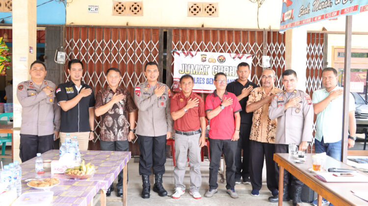 Kpolres Bengkayang Gelar Jum’at Curhat Matangkan Persiapan Event Barape Sawa Tahun 2023