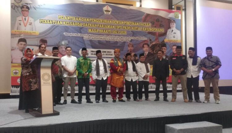 Warga Piaman Tumpah Saksikan Pelantikan Pengurus DPD PKDP Tanjungpinang