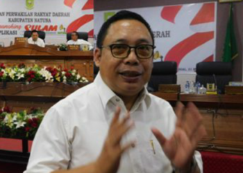 Ketua DPRD Natuna Pimpin Rapat Paripurna Peluncuran Aplikasi Sulam