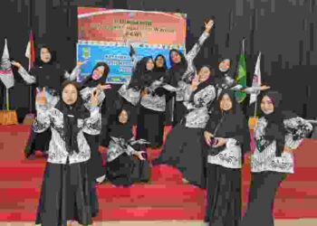 Kiprah Perempuan PGRI Kabupaten Natuna Sukses Acara GOW