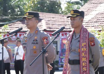 Pisah Sambu Kapolres Bengkayang Dari AKBP Bayu Suseno Kepada AKBP Teguh Nugroho