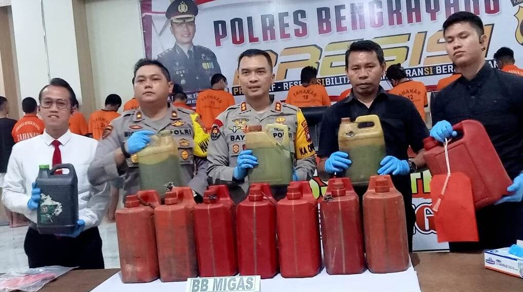 Jajaran Polres Bengkayang Ringkus Penjahat BBM Bersubsidi