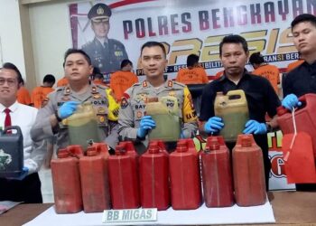 Jajaran Polres Bengkayang Ringkus Penjahat BBM Bersubsidi