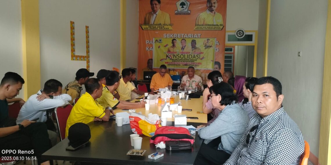 Gaung Pemilu Terasa DPD Golkar Bengkayang Gelar Konsolidasi Upaya Menangkan Pemilu 2024
