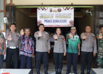 Dalam Jum’at Curhat, Polres Bengkayang Bahas Dampak Dari Karhutla