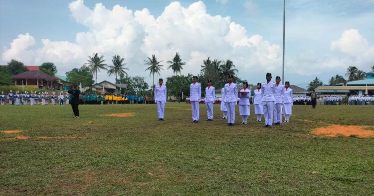 Pemkca Lingga Utara Gelar Upacara Peringatan Hut Kemederkaan Ri Ke 78