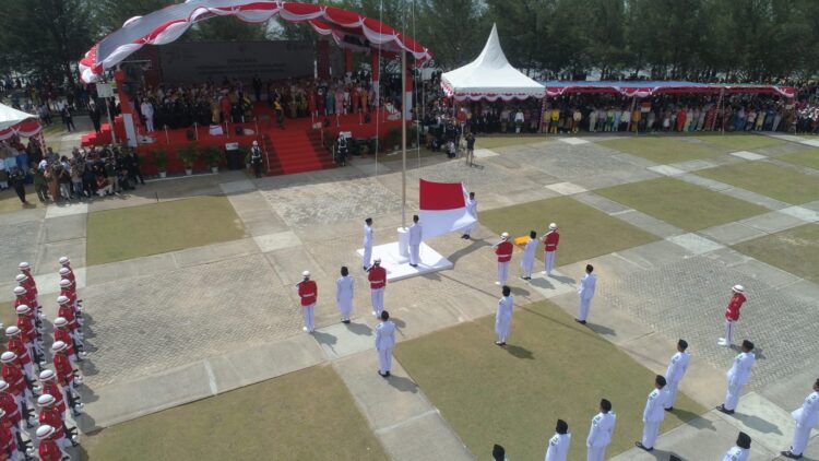 Upacara Peringatan HUT ke-78 Kemerdekaan RI Tingkat Provinsi Kepri Dilaksanakan di Natuna