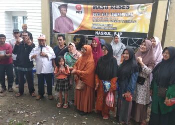 Reses Anggota DPRD Tanjungpinang Dari Praksi PKS Nasrul Disambut Hangat Warga RT III RW VIII Kelurahan Tanjung Unggat